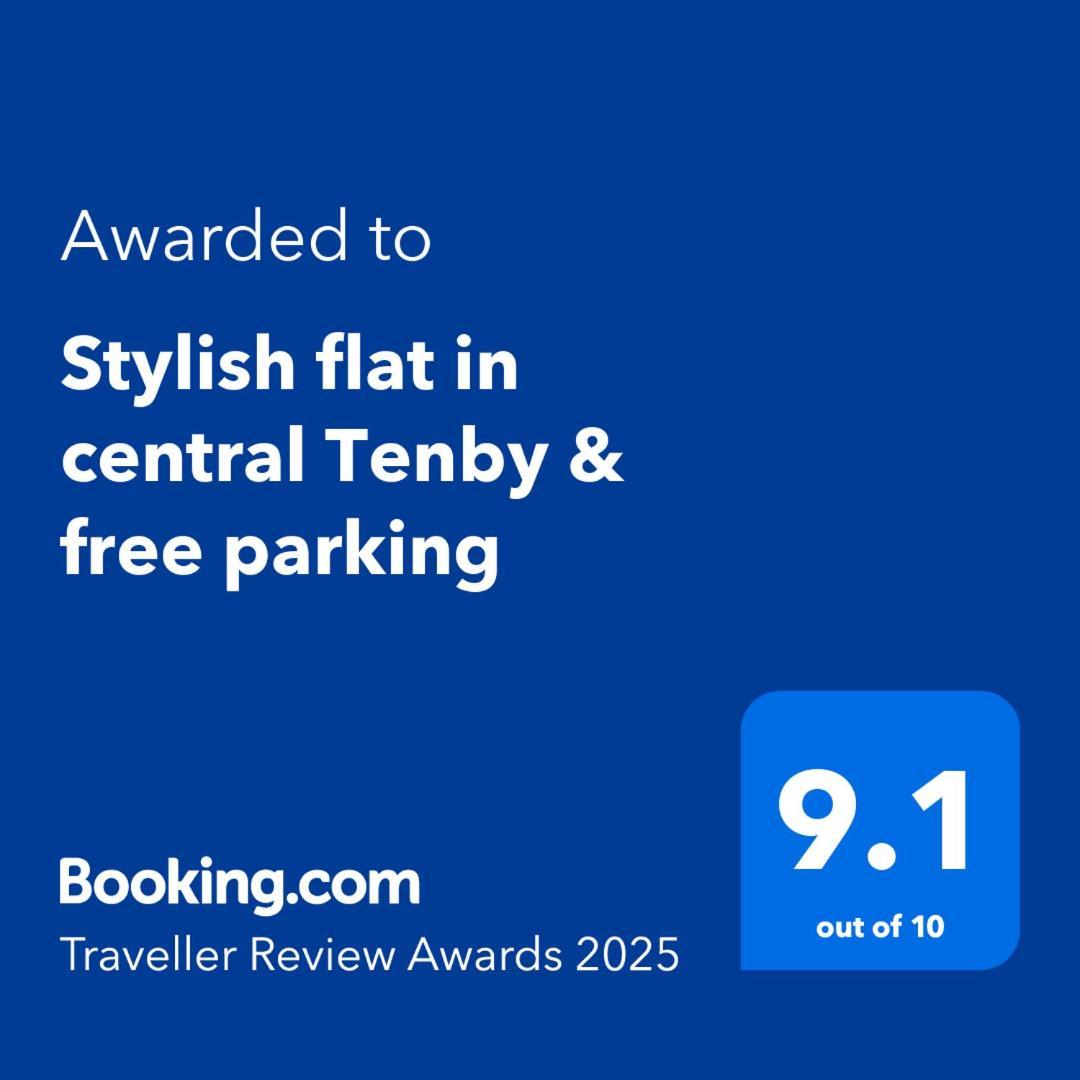 Stylish Flat In Central Tenby & Free Parking Bagian luar foto